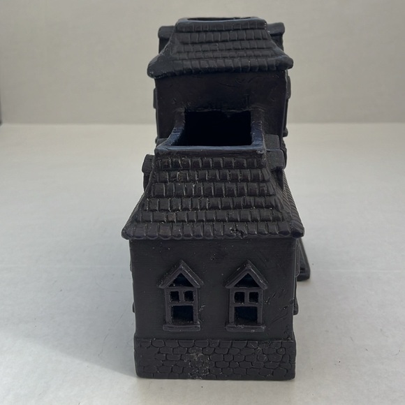 Vintage Pottery Barn Vintage Wax Haunted House Votive Candle Holder Halloween - Picture 6 of 17